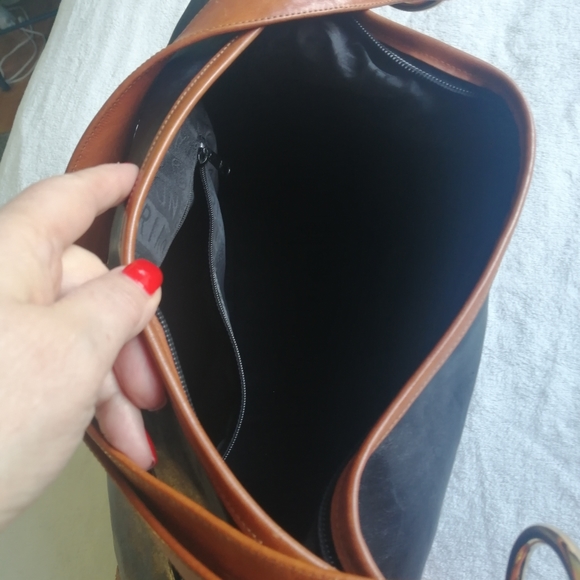 Marino Orlandi leather bag made in Italy - Picture 8 of 10